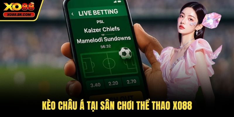 Kèo châu Á tại sân chơi thể thao XO88