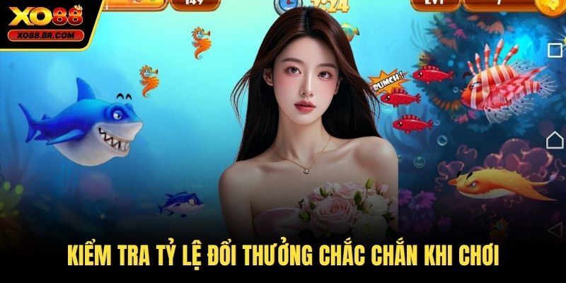 Kiểm tra tỷ lệ đổi thưởng chắc chắn khi chơi