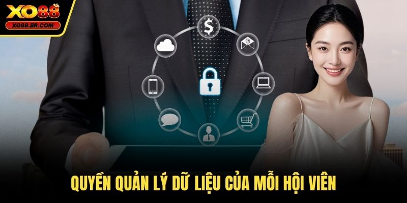 Quyền quản lý dữ liệu của mỗi hội viên